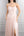 Straplez Drape Detaylı Yırtmaçlı Şifon Abiye
