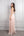 Straplez Drape Detaylı Yırtmaçlı Şifon Abiye